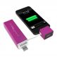 MiPow Power Tube 4000L Преносимо зарядно 4000mAh за iPhone 5, iPod Touch 5, iPod Nano 7 с вграден Lightning конектор - черен, лилав, тъмносин thumbnail 5